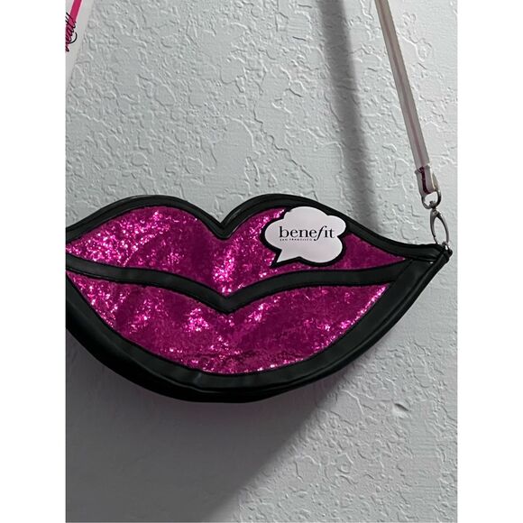 Benefit they're real sparkle lips purse crossbody bag glamour - Picture 2 of 5